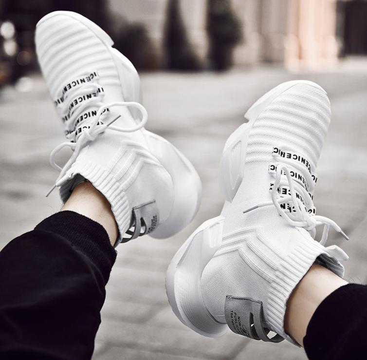 Herren-Sportschuhe im Daddy-Style mit Mesh-Innenmaterial - nargiss