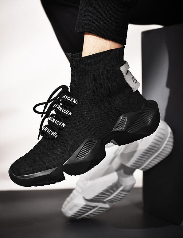 Herren-Sportschuhe im Daddy-Style mit Mesh-Innenmaterial - nargiss