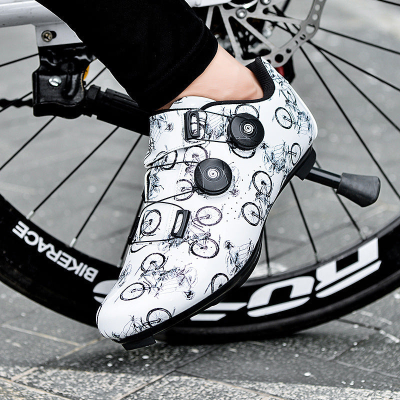 Atmungsaktive und Leichte Fahrradschuhe für Straße und Mountainbike - nargiss