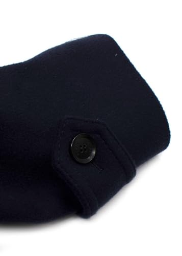 Gucci Secondhand Marineblauer Woll-Doppelreihiger Mantel - nargiss