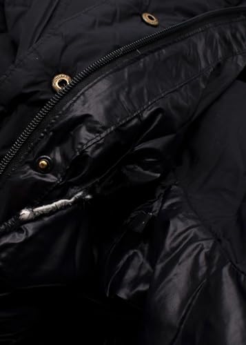 Moncler Secondhand Grenoble Beverley Skijacke mit Pelzbesatz - nargiss