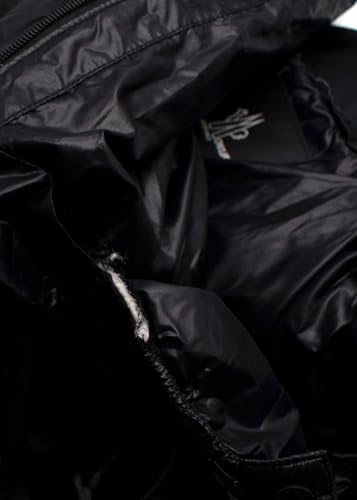 Moncler Secondhand Grenoble Beverley Skijacke mit Pelzbesatz - nargiss