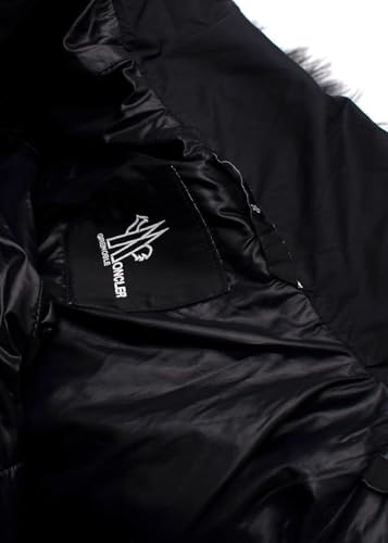 Moncler Secondhand Grenoble Beverley Skijacke mit Pelzbesatz - nargiss