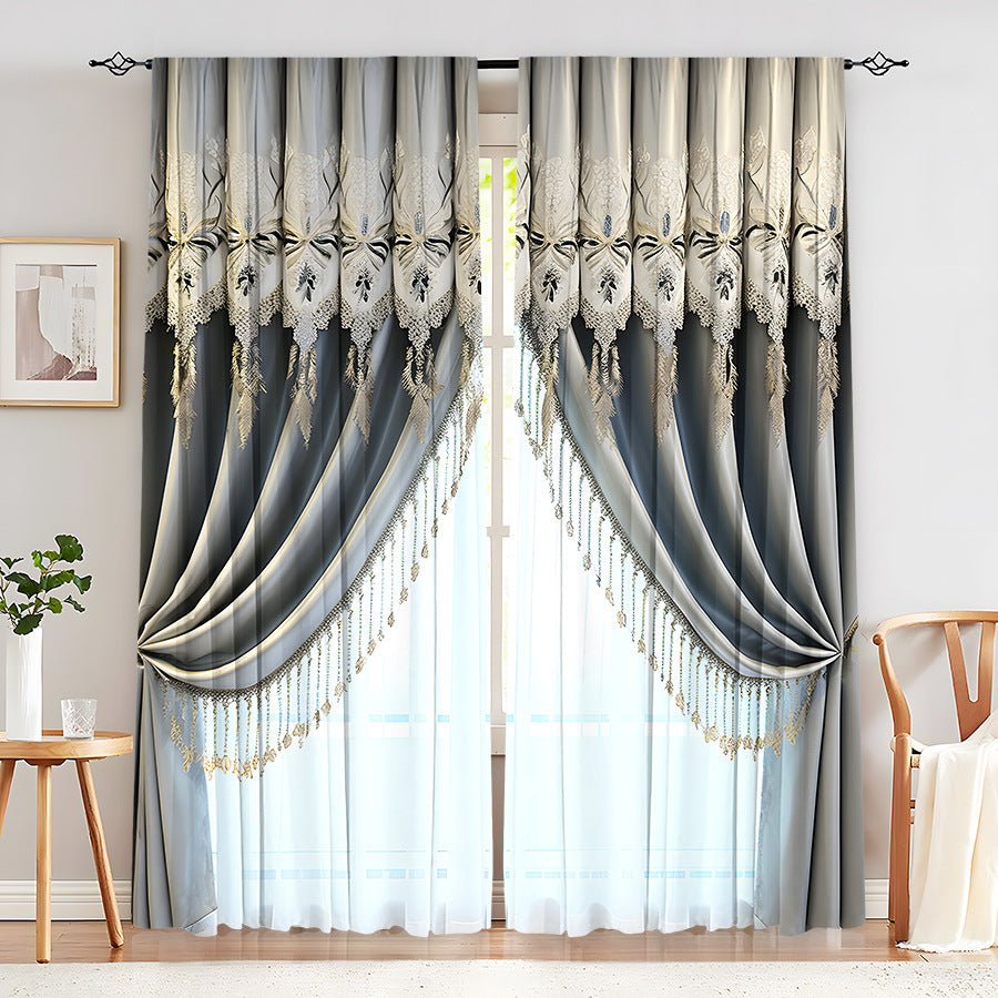 Kreative Europäische Blumen-Vorhänge – Stilvoll & Funktional ✨ - nargiss