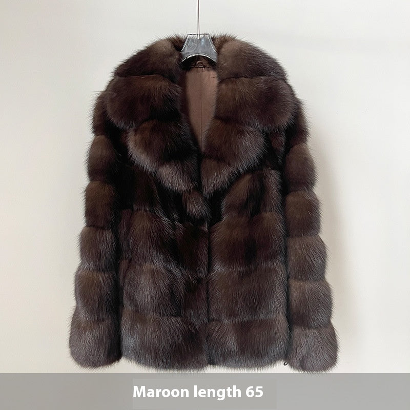 jacke – Mittellange, warme Jacke mit regulären Ärmeln" - nargiss