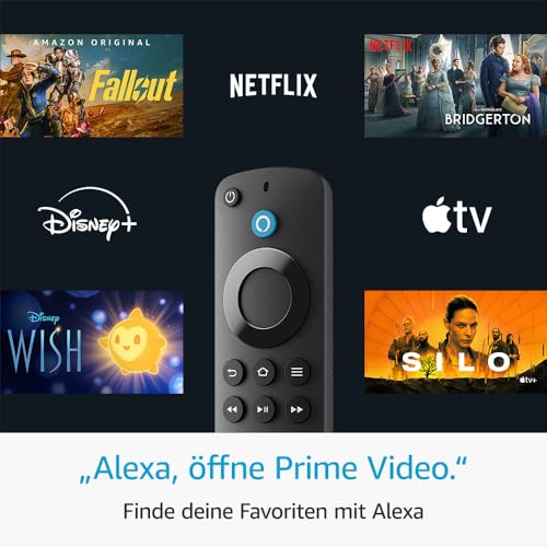 Amazon Alexa-Sprachfernbedienung mit TV-Steuerungstasten, erfordert kompatibles Fire TV-Gerät - nargiss