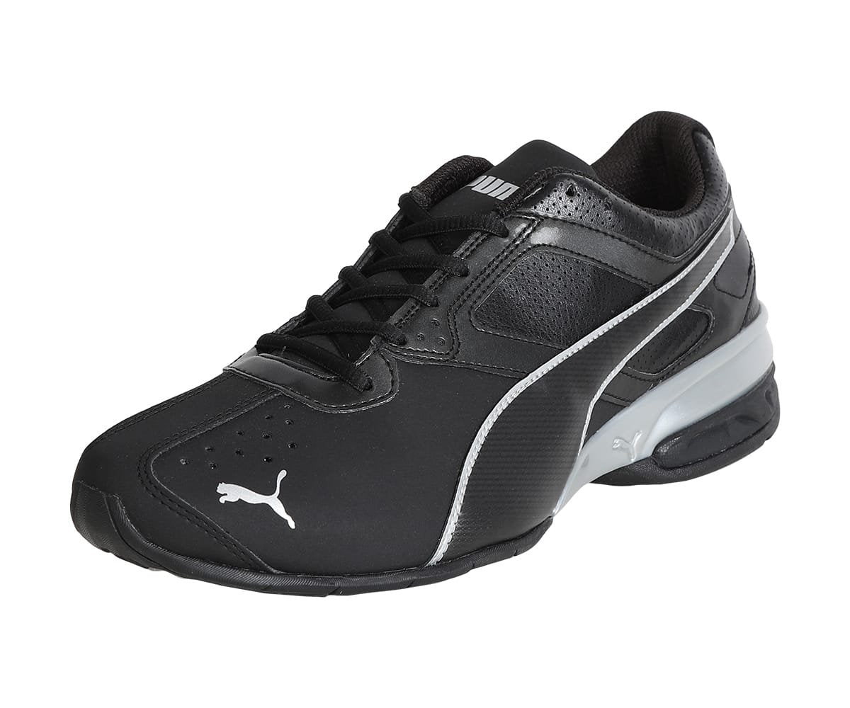 PUMA Herren Tazon 6 FM Low-Top Trainer, Puma Black-Puma Silver, 44 EU - nargiss