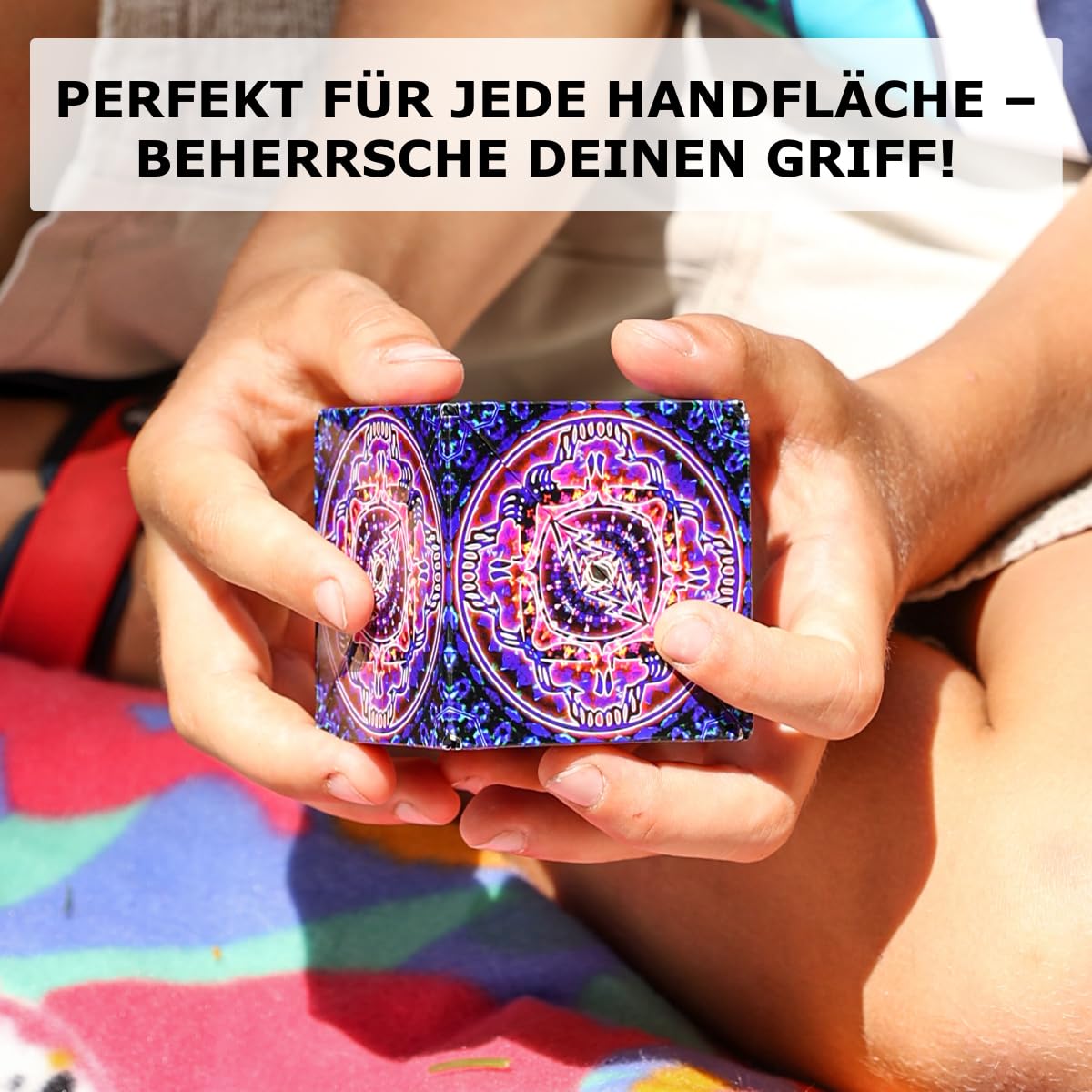 SHASHIBO Formwechsel-Box – Preisgekrönter, patentierter Zappelwürfel mit 36 Seltenerdmagneten – lässt Sich in über 70 Formen verwandeln (Undersea) - nargiss