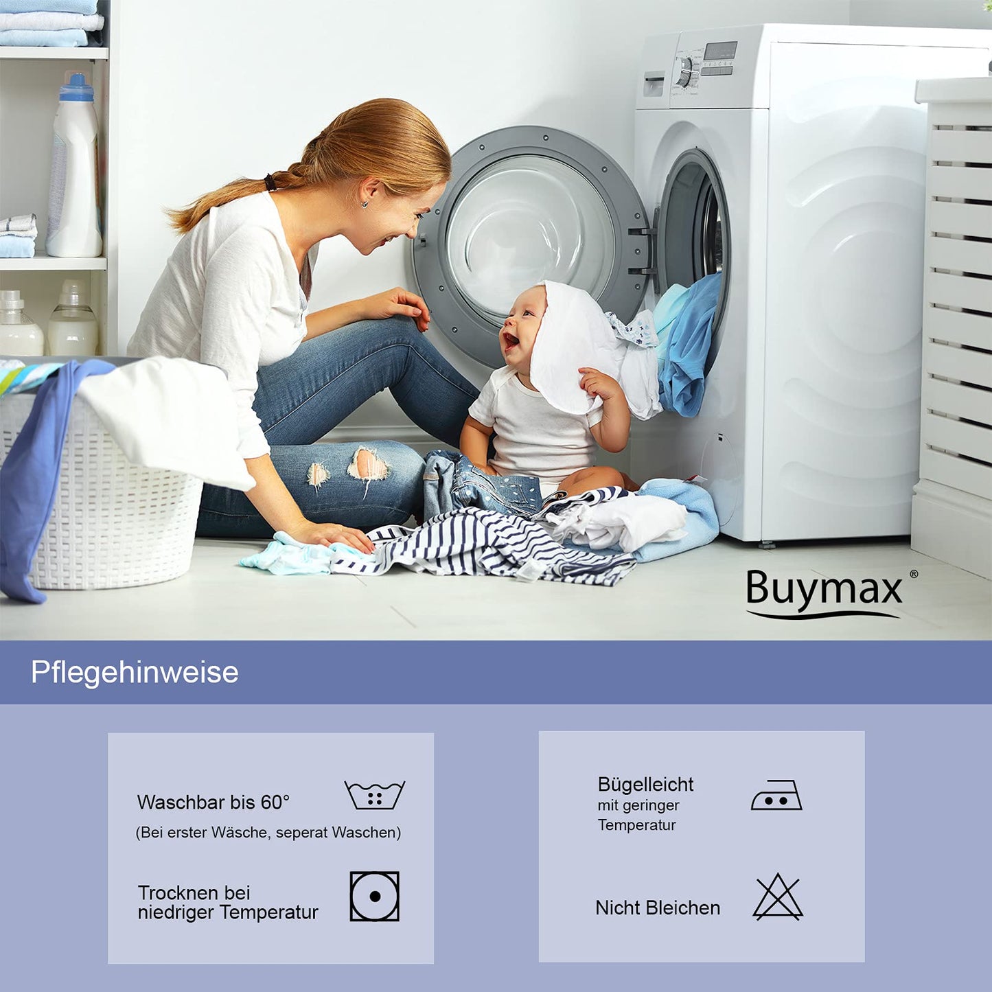 Buymax Spannbettlaken 140x200cm Baumwolle 100% Spannbetttuch Bettlaken Jersey, Matratzenhöhe bis 25 cm, Farbe Anthrazit-Grau ÖKO TEX Standard - nargiss
