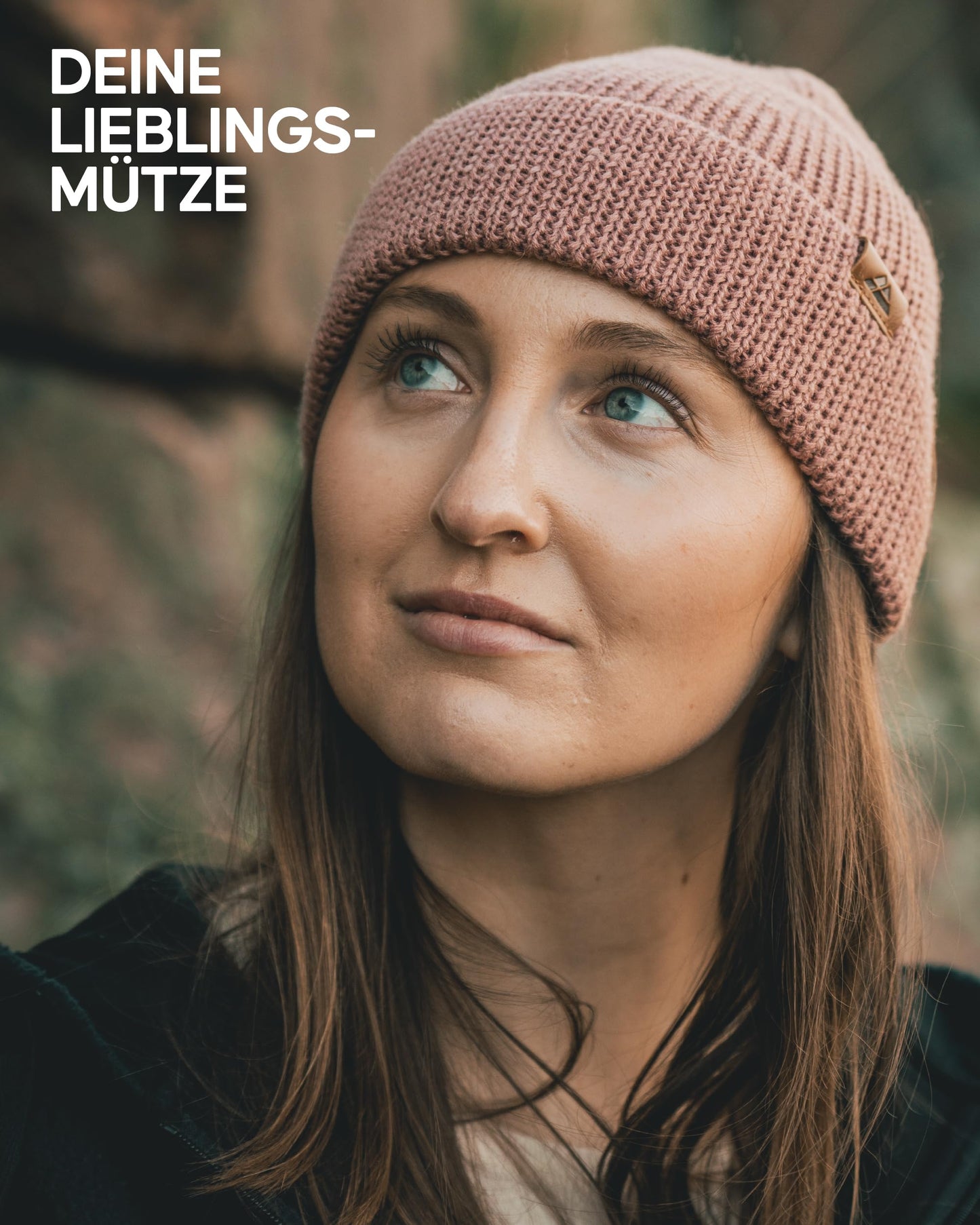 DANISH ENDURANCE Merino Mütze, Klassische Wollmütze, Warme Wintermütze, für Winter & Herbst, Weich, Stretchy, für Damen & Herren, Rosa, One Size - nargiss