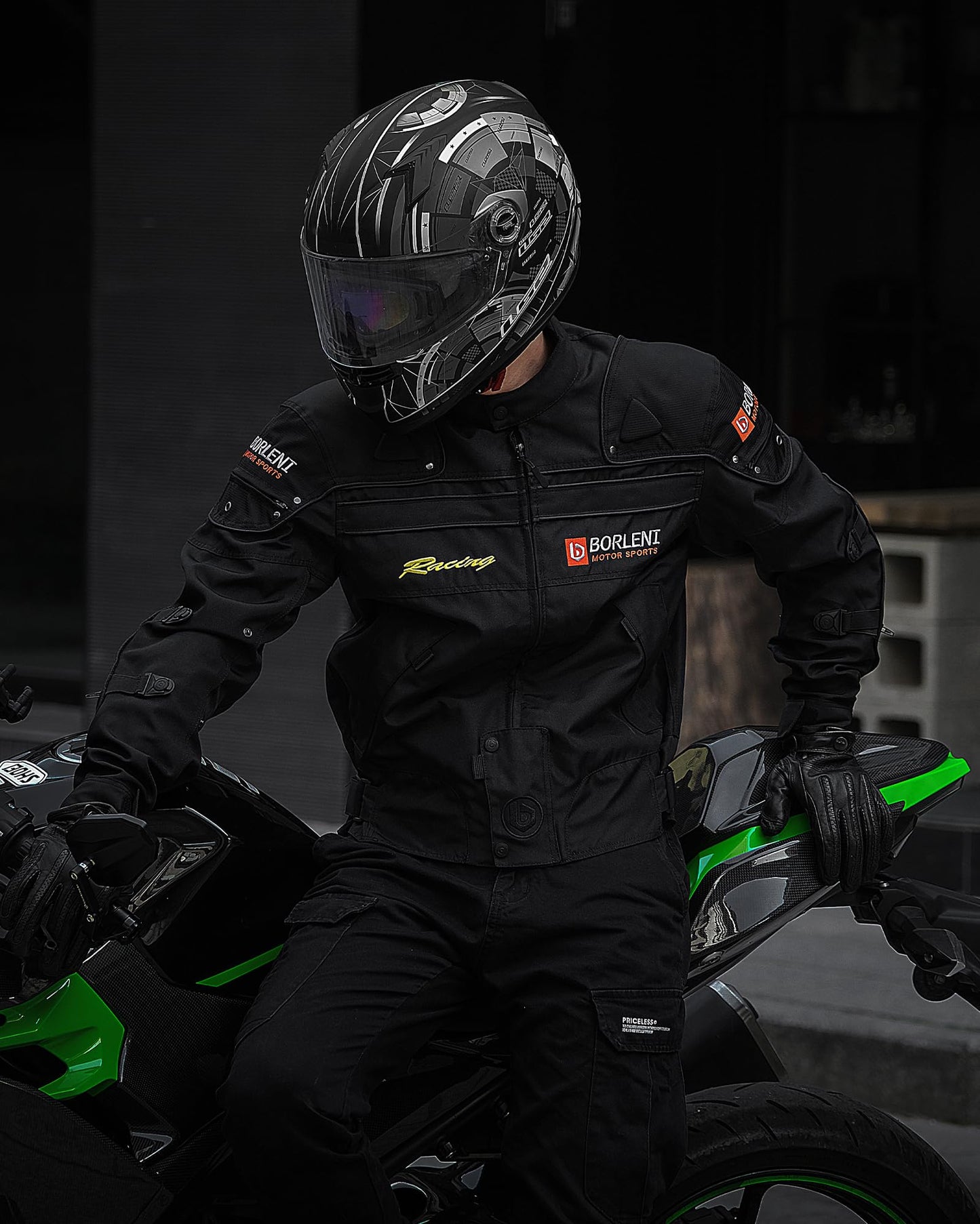 BORLENI Motorradjacke Herren Winter Motorrad Jacke Textiljacke Winddicht mit Herausnehmbarem Liner Protektoren Protektor Jacke Roller Biker Touren 4 Jahreszeiten Herren Damen Braun M - nargiss