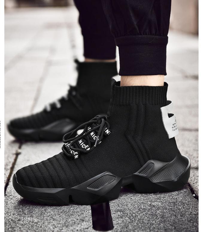 Herren-Sportschuhe im Daddy-Style mit Mesh-Innenmaterial - nargiss