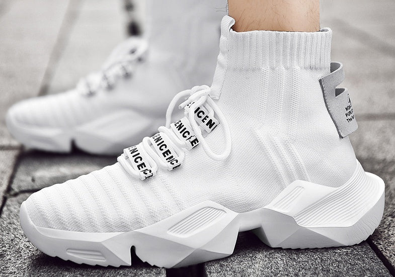 Herren-Sportschuhe im Daddy-Style mit Mesh-Innenmaterial - nargiss