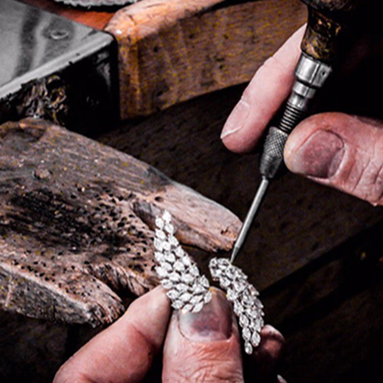 Angel Wing Horse Eye Zircon Ring - nargis