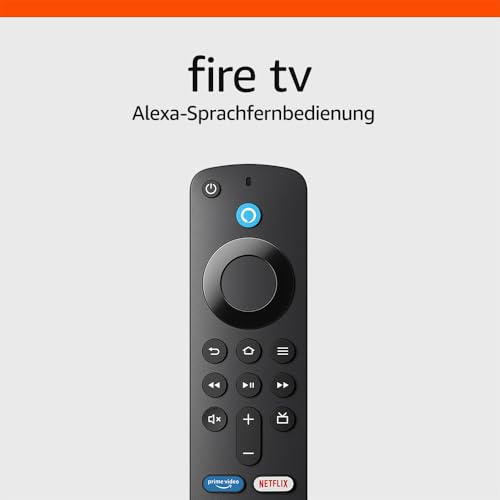 Amazon Alexa-Sprachfernbedienung mit TV-Steuerungstasten, erfordert kompatibles Fire TV-Gerät - nargiss