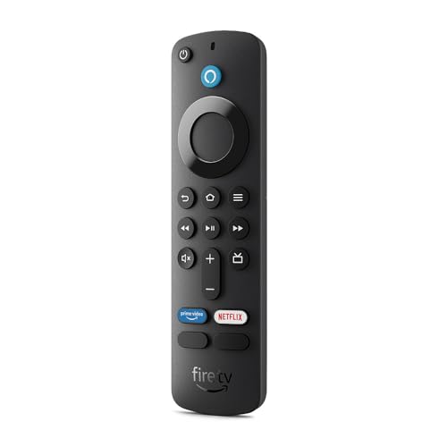 Amazon Alexa-Sprachfernbedienung mit TV-Steuerungstasten, erfordert kompatibles Fire TV-Gerät - nargiss
