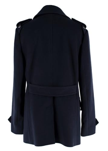 Gucci Secondhand Marineblauer Woll-Doppelreihiger Mantel - nargiss