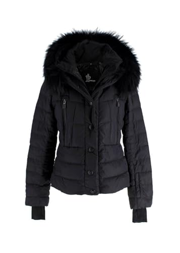 Moncler Secondhand Grenoble Beverley Skijacke mit Pelzbesatz - nargiss