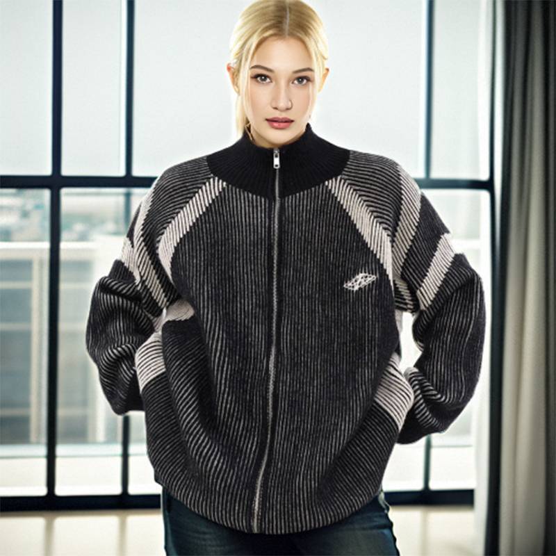 Stylischer Damen-Übermantel - Polyester - nargiss