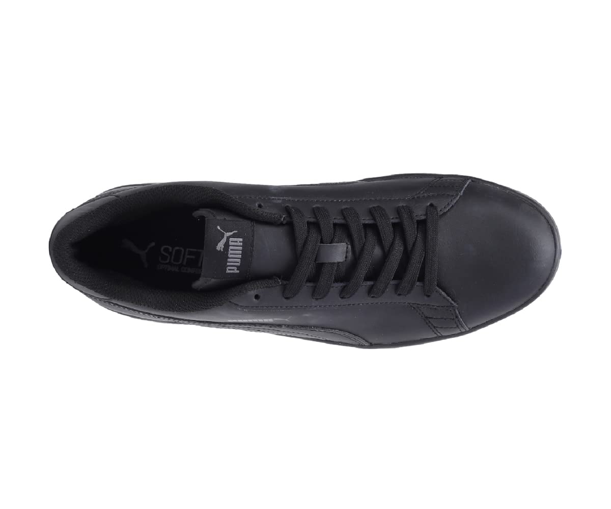 PUMA Unisex Puma Smash v2 L Low-Top, Puma Black-Puma Black, 47 EU - nargiss