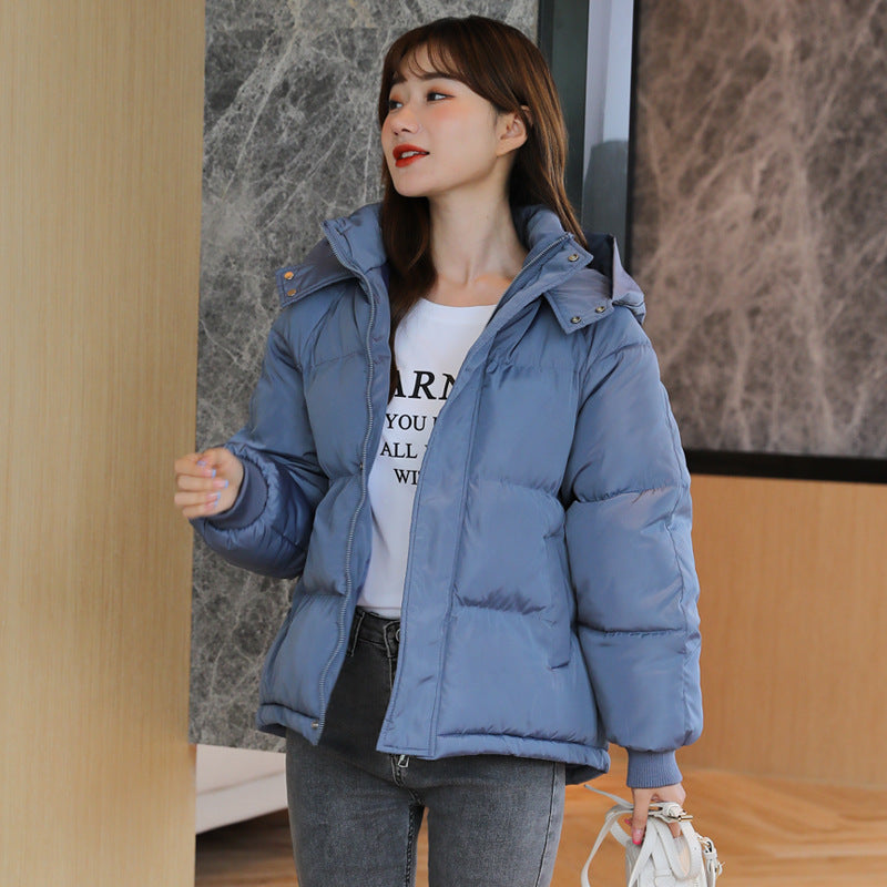 "Urban Elegance – Hochwertiger Baumwoll- und koreanischer lockerer Kapuzenmantel für den Winter" - nargiss
