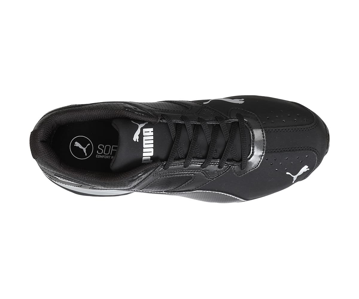 PUMA Herren Tazon 6 FM Low-Top Trainer, Puma Black-Puma Silver, 44 EU - nargiss