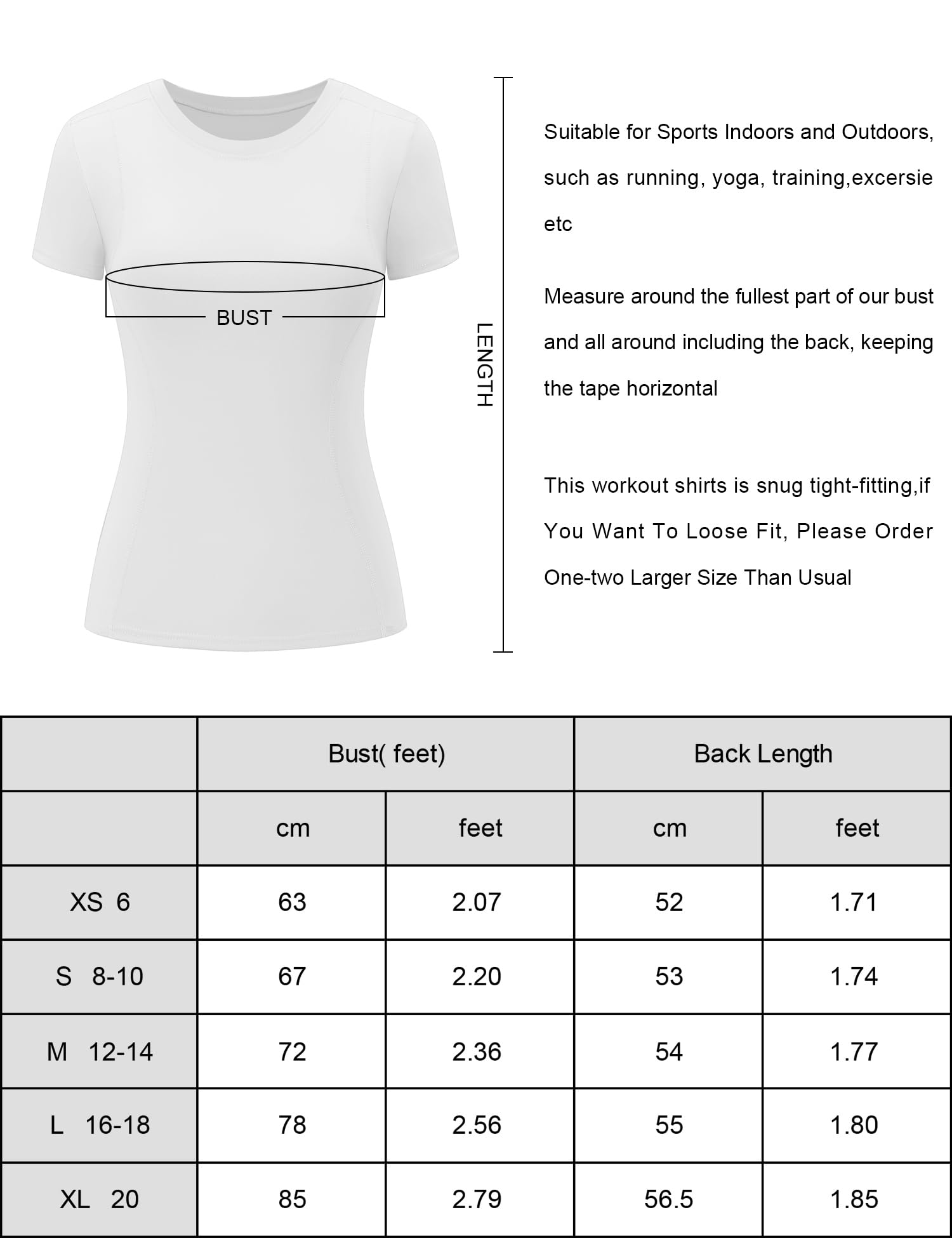 IECCP Damen Kurzärmeliges T-Shirt mit Rundhalsausschnitt Klassischer Basic Sommer Yoga Fitness Shirts Multi-Packs Schwarz M - nargiss