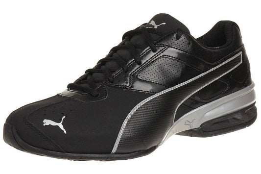 PUMA Herren Tazon 6 FM Low-Top Trainer, Puma Black-Puma Silver, 44 EU - nargiss
