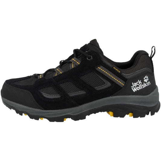 Jack Wolfskin Herren Vojo 3 Texapore Low M, Black Burly Yellow Xt, 43 EU - nargiss