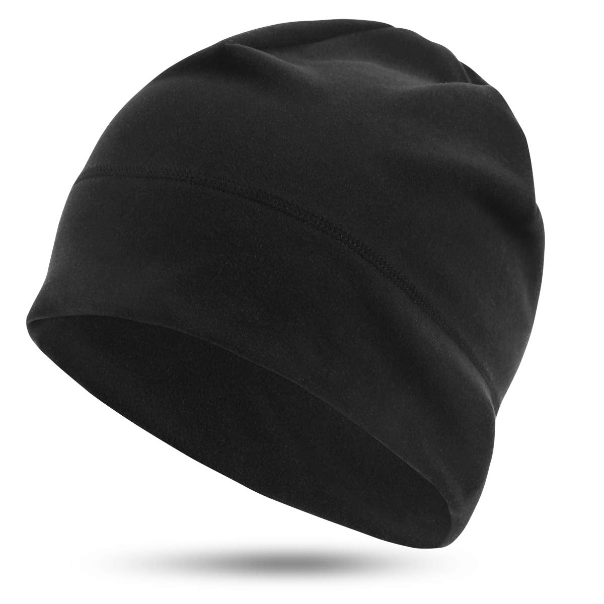 HASAGEI Laufmütze Herren und Damen Sportmütze Fahrrad Mütze Funktionsmütze Fleece Thermo Atmungsaktiv für Laufen Skifahren Radfahren Snowboarden Klettern Motorradfahren Outdoor - nargiss