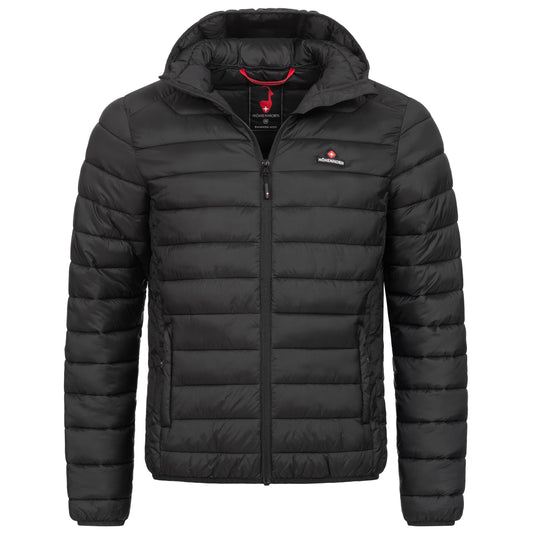 Höhenhorn 19B13 Balmhorn Herren Jacke Midnight Black Hood Gr. L - nargiss
