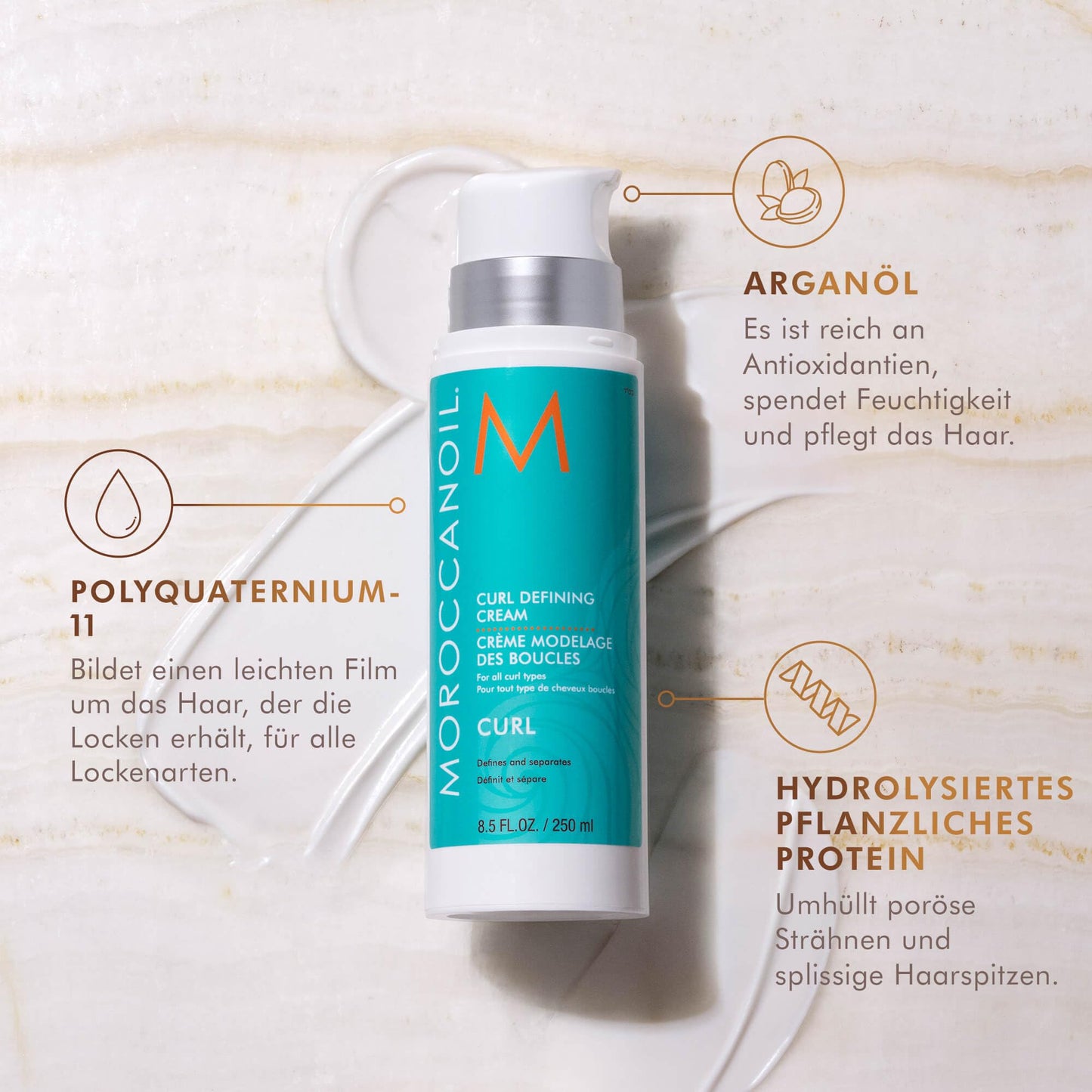Moroccanoil Locken Definierende Crème, 250 ml (1er Pack) - nargiss