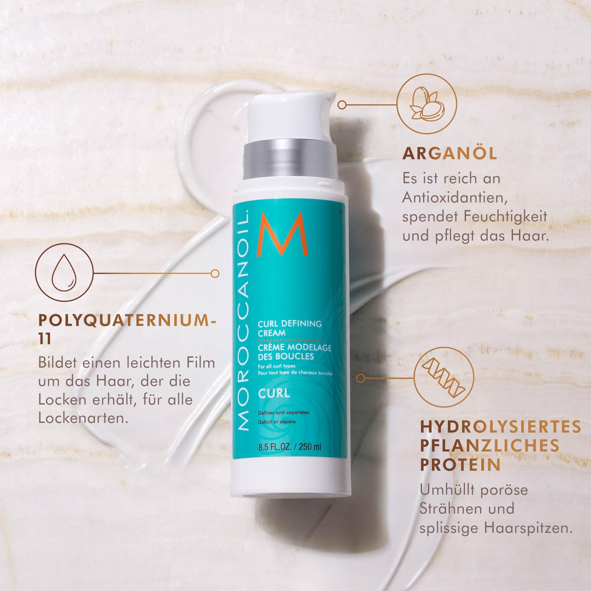 Moroccanoil Locken Definierende Crème, 250 ml (1er Pack) - nargiss