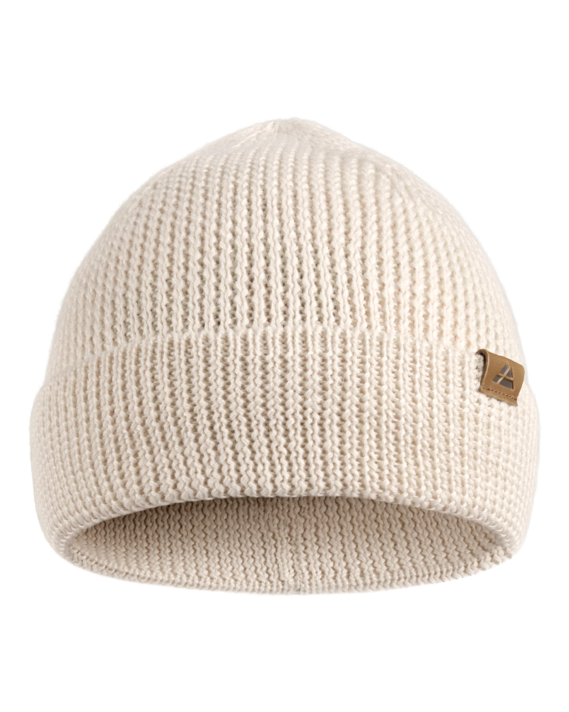 DANISH ENDURANCE Merino Mütze, Klassische Wollmütze, Warme Wintermütze, für Winter & Herbst, Weich, Stretchy, für Damen & Herren, Weiß, One Size - nargiss